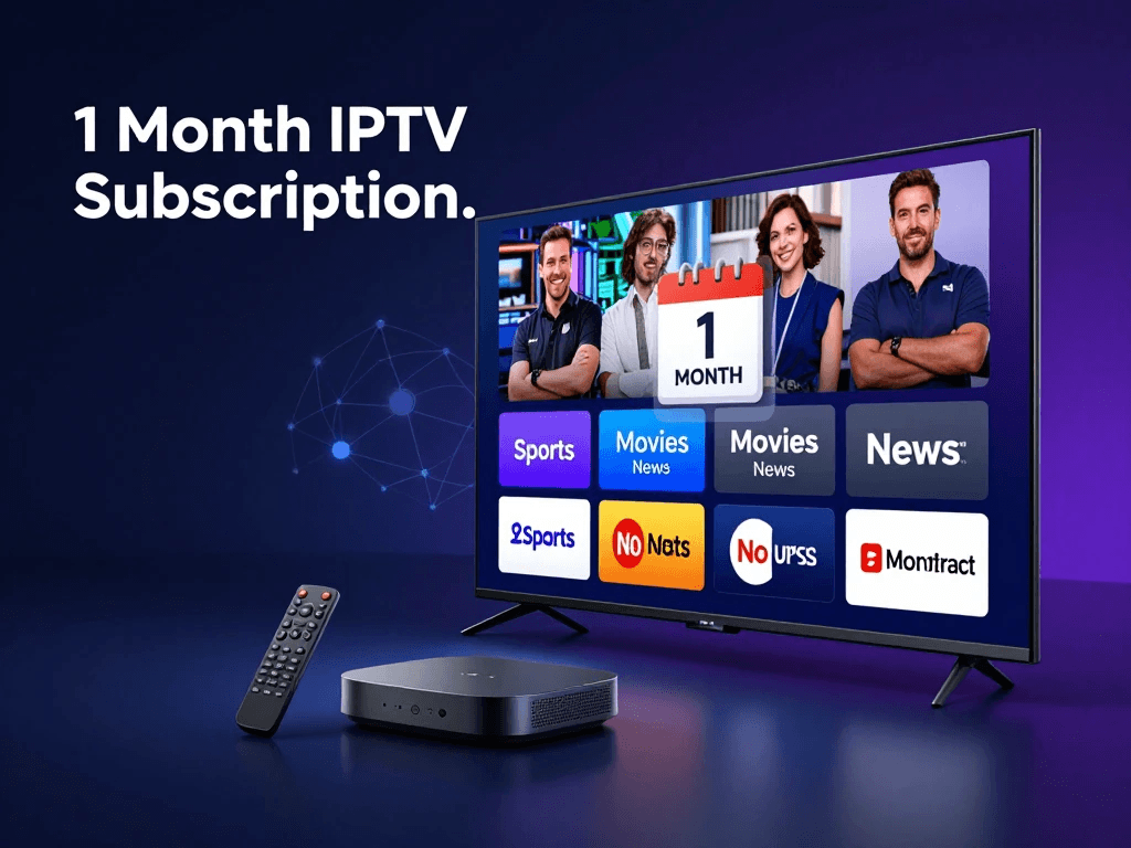 IPTV monthly subscription pricing and features
