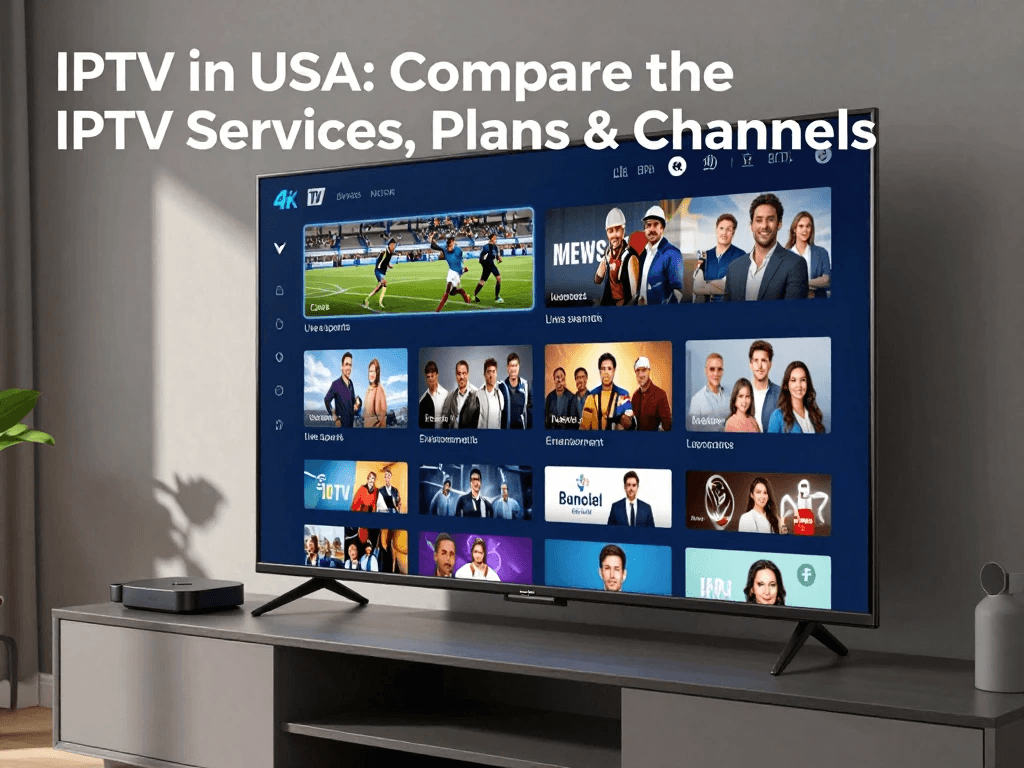 Comparing IPTV plans, prices, channels, and features in the USA