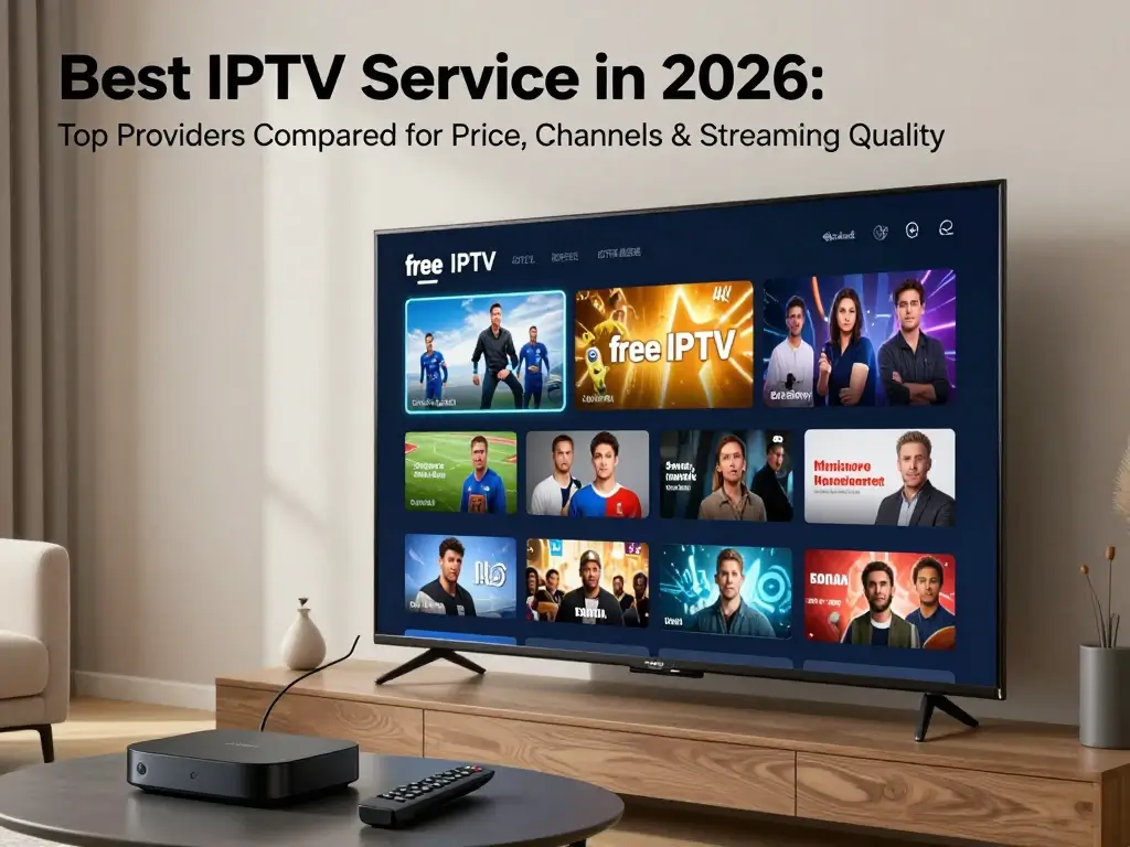 IPTV streaming on smart TV and streaming devices