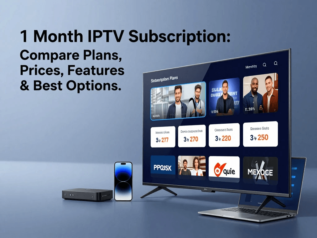 IPTV subscription plans and prices comparison