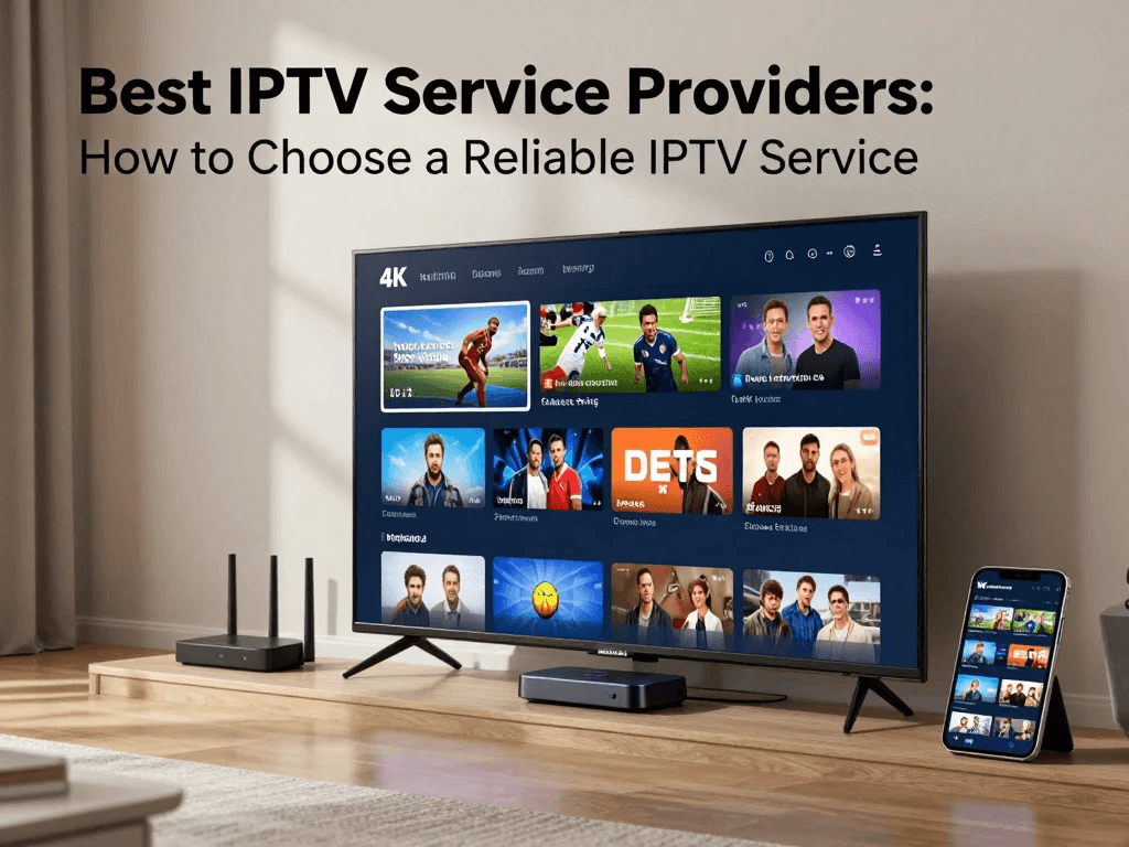 Reliable IPTV service setup for home live TV streaming