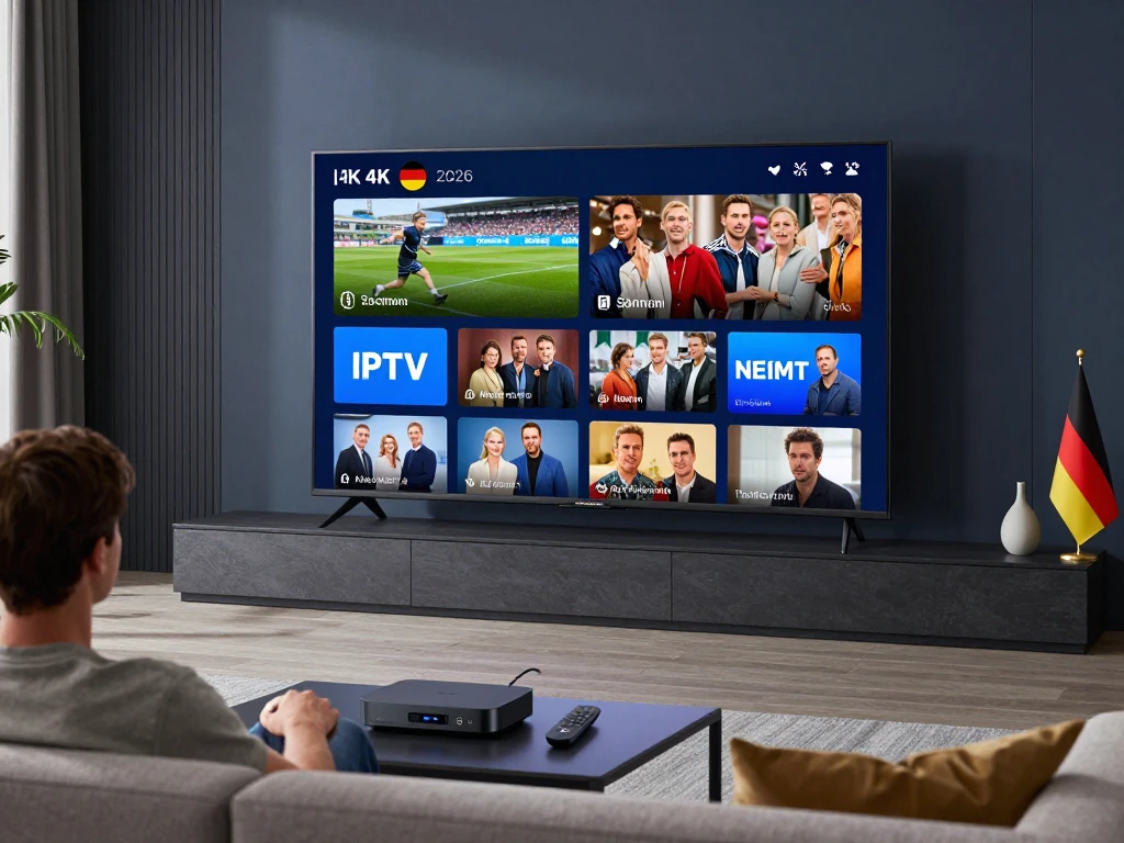 IPTV setup on Smart TV in Germany