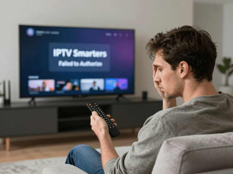 iptv smarters failed to authorize