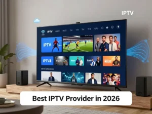 Best IPTV provider in 2026 with smart TV streaming, live channels, sports, and entertainment
