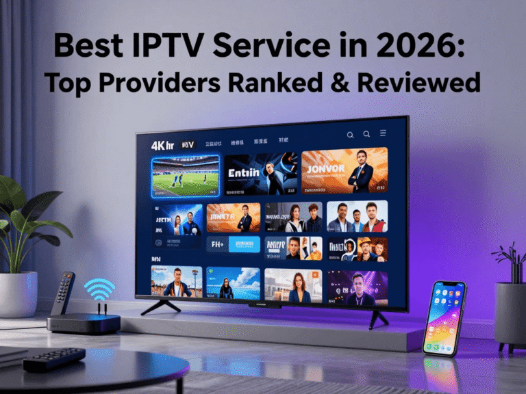 Best IPTV service in 2026 for live TV streaming