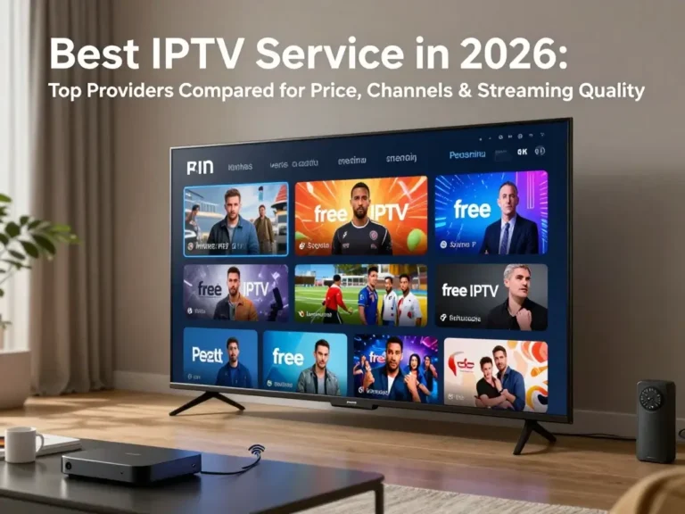 Best IPTV service in 2026 for live TV streaming