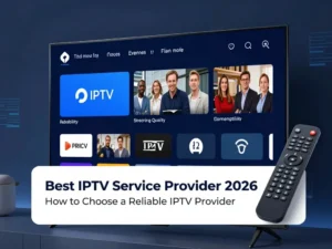 Best IPTV service provider in 2026 on a smart TV