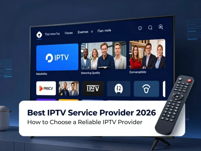 Best IPTV service provider in 2026 on a smart TV