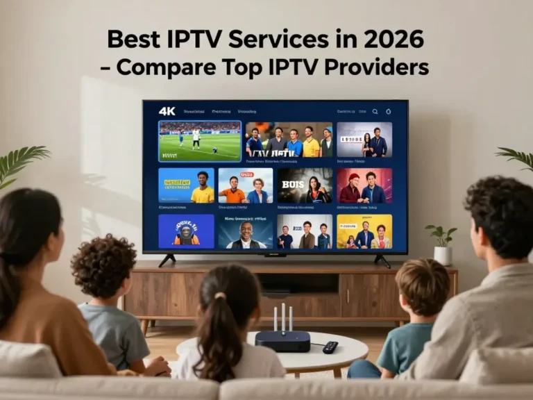 Best IPTV services in 2026 for live TV streaming