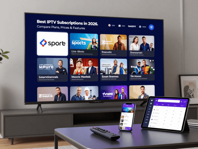 Best IPTV subscriptions in 2026 with live TV streaming on a 4K smart TV