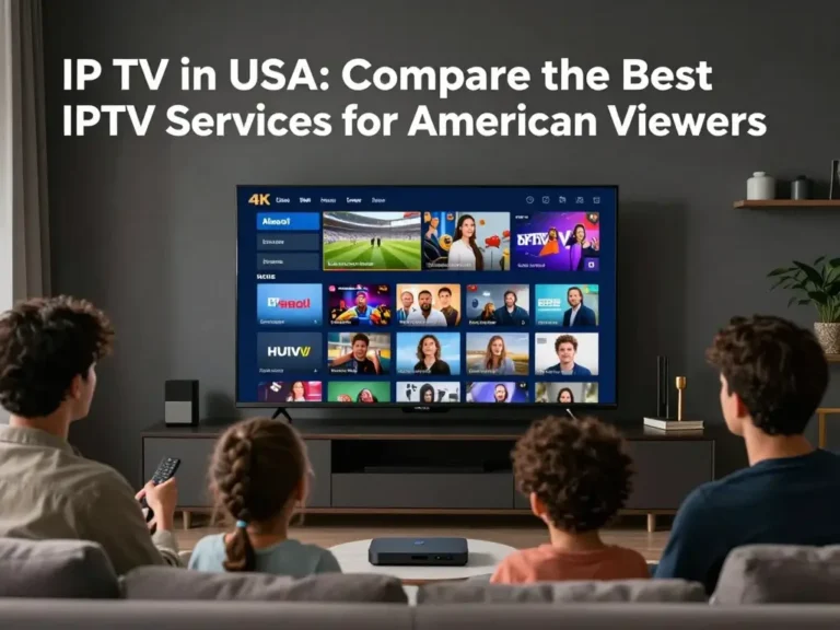 IP TV in USA and best IPTV services for American viewers