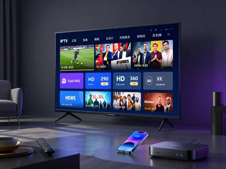 IP TV subscription with live TV and streaming content