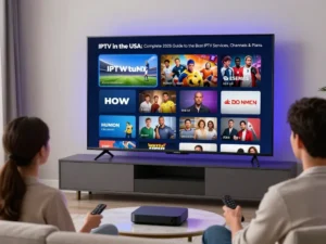 IPTV in the USA on a modern 4K smart TV